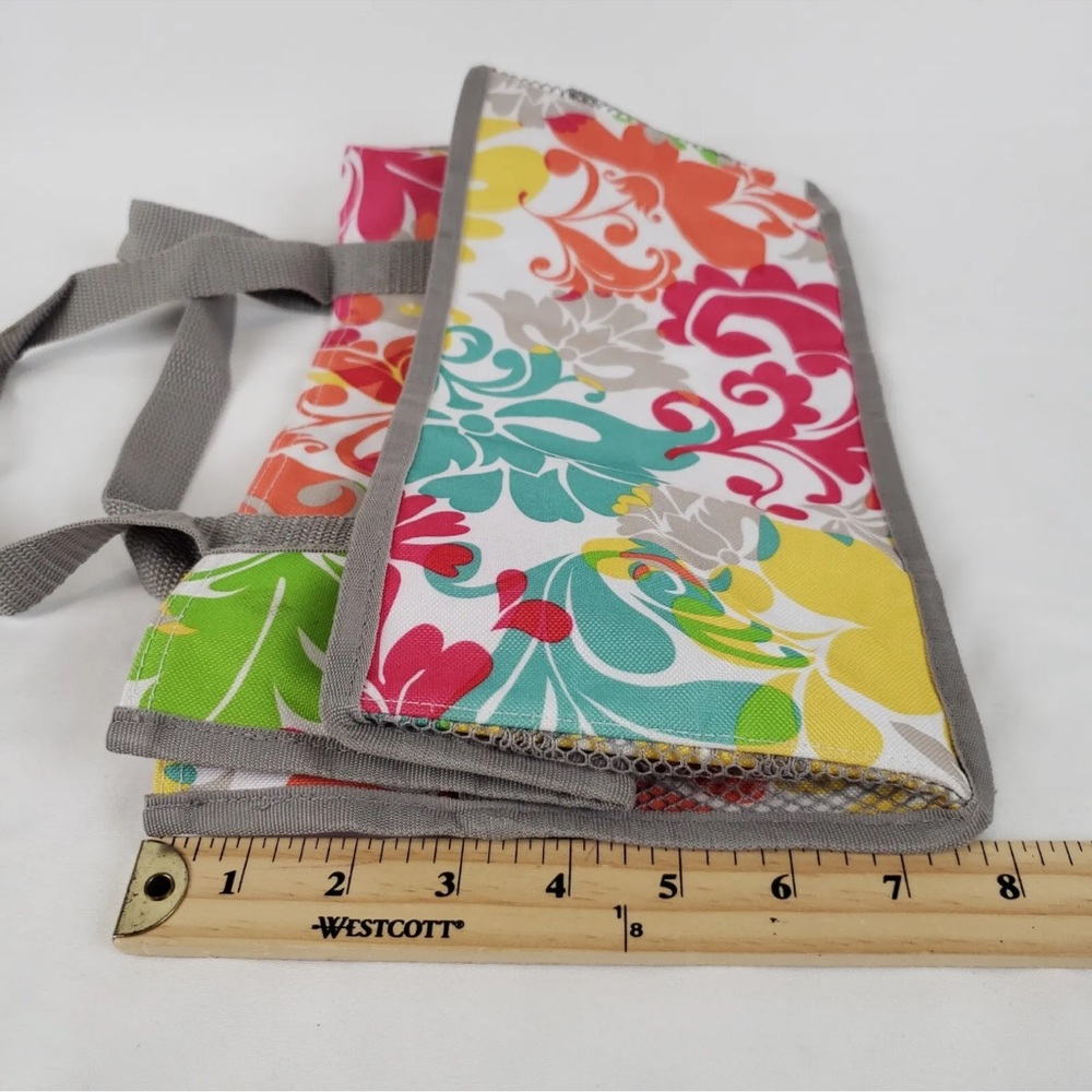 Thirty One Keep-It-Caddy 663A Island Damask #3894 Engraved “JUDY” NIP - Picture 12 of 13